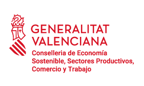 GENERALITAT VALENCIANA Conselleria de Economia Sostenible, Sectores Productivos, Comercio y Trabajo